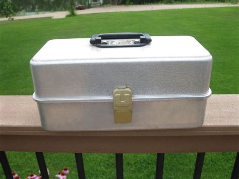 old metal tackle boxes|aluminum tackle boxes for fishing.